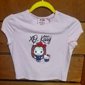 Hello Kitty XO Kitty/Forever 21 Crop Top